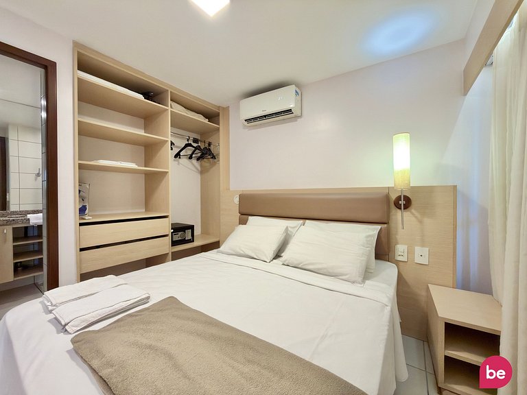 Apartamento de 2 Quartos com Varanda