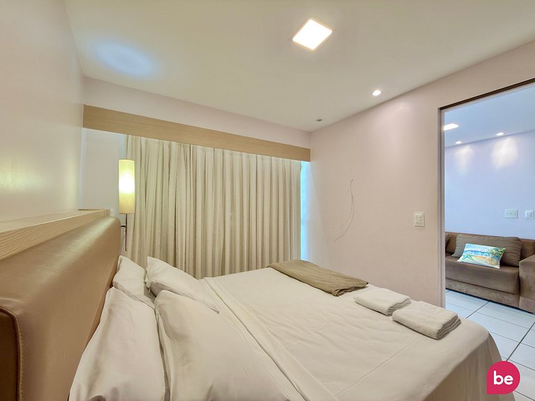 Apartamento de 2 Quartos com Varanda