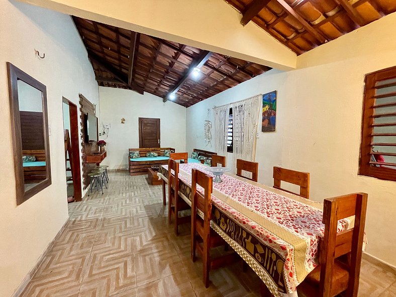 Casa grande com piscina em Icaraí de Amontada
